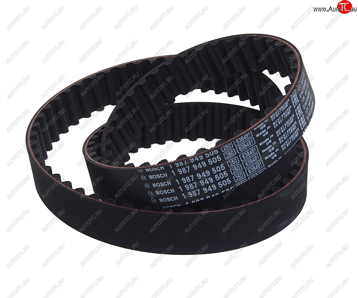 1 539 р. Ремень ГРМ FORD Focus 1,2,Fiesta,Fusion,Mondeo MAZDA 2 (95-09) (1.21.6) (117х22) BOSCH BOSCH 1987949505  с доставкой в г. Воронеж