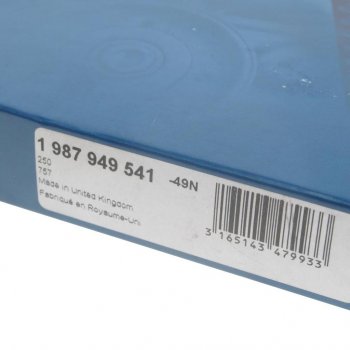 2 799 р. Ремень ГРМ VW Passat (98-05) AUDI A4 (97-06) SKODA Superb (01-08) (87х24) BOSCH BOSCH 1987949541 BOSCH 1987949541  с доставкой в г. Воронеж. Увеличить фотографию 3