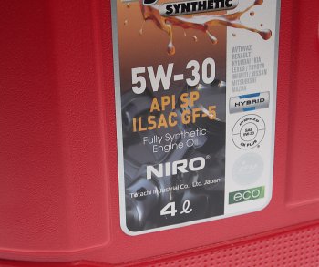 2 679 р. Масло моторное NIRO LV SPSN PlusGF-5 5W30 синт.4л TOTACHI TOTACHI 19904  с доставкой в г. Воронеж. Увеличить фотографию 2