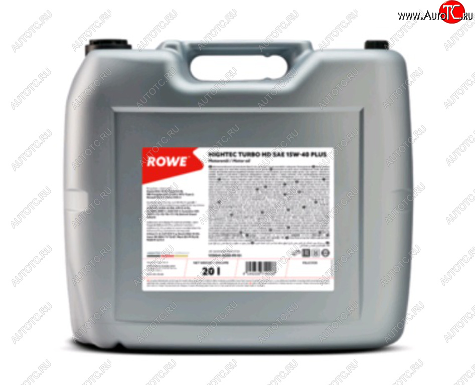 12 549 р. Масло дизельное HIGHTEC TURBO HD PLUS E7A3B4CI-4SLCF 15W40 мин.20л17.6кг ROWE ROWE 20041-0200-99  с доставкой в г. Воронеж
