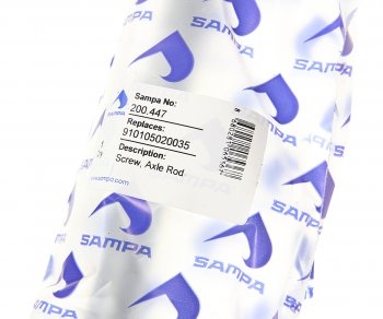 619 р. Болт MERCEDES крепления стабилизатора (M20х1.5х260мм) SAMPA SAMPA 200.447  с доставкой в г. Воронеж. Увеличить фотографию 2