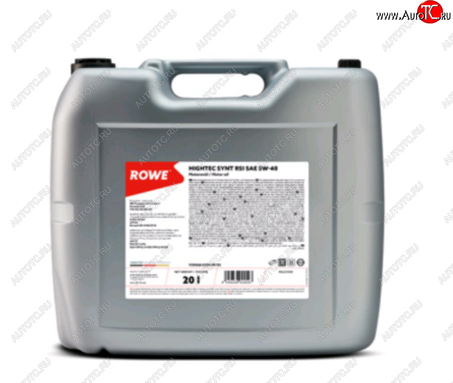 19 999 р. Масло моторное HIGHTEC SYNT RSi A3/B4/SN/CF 5W40 синт.20л/17.1кг ROWE ROWE 20068-0200-99 ROWE 20068-0200-99  с доставкой в г. Воронеж