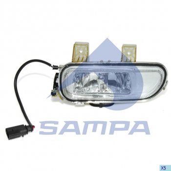 2 299 р. Фара противотуманная КАМАЗ-5490 MERCEDES левая SAMPA SAMPA 201.039  с доставкой в г. Воронеж. Увеличить фотографию 1
