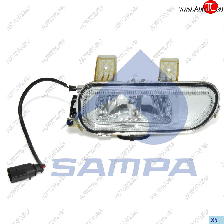 2 299 р. Фара противотуманная КАМАЗ-5490 MERCEDES левая SAMPA SAMPA 201.039  с доставкой в г. Воронеж