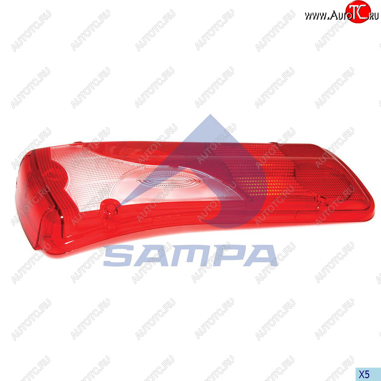 2 369 р. Рассеиватель SCANIA P,G,R,T VW Crafter Pickup фонаря заднего левого SAMPA SAMPA 201.064  с доставкой в г. Воронеж