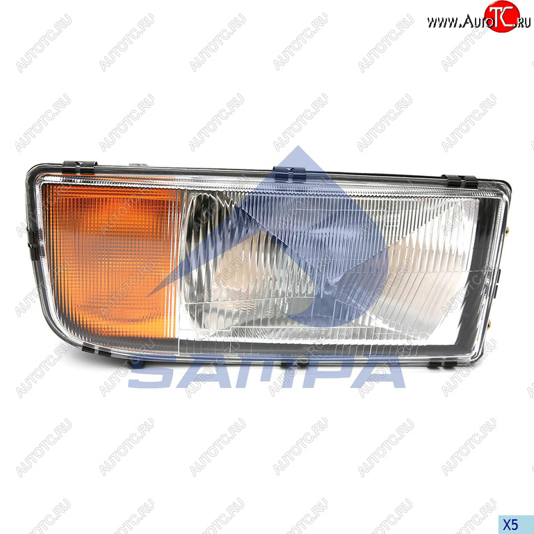 5 299 р. Фара MERCEDES Actros (96-02) правая SAMPA SAMPA 201.126  с доставкой в г. Воронеж