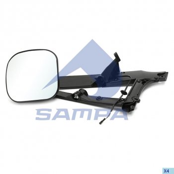 12 899 р. Зеркало боковое MERCEDES Axor SAMPA SAMPA 201.221  с доставкой в г. Воронеж. Увеличить фотографию 1