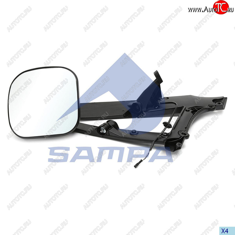 12 899 р. Зеркало боковое MERCEDES Axor SAMPA SAMPA 201.221  с доставкой в г. Воронеж
