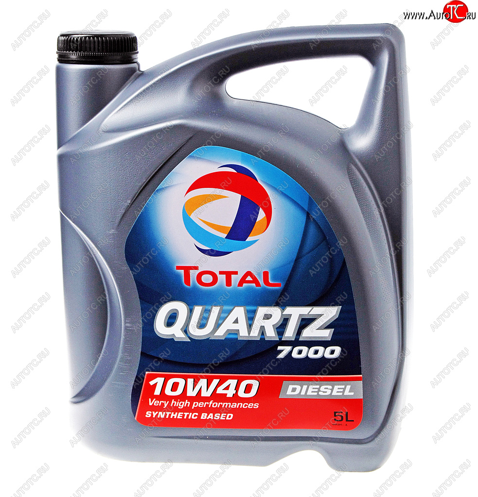 3 899 р. Масло дизельное QUARTZ 7000 DIESEL 10W40 псинт.5л TOTAL TOTAL 201524  с доставкой в г. Воронеж