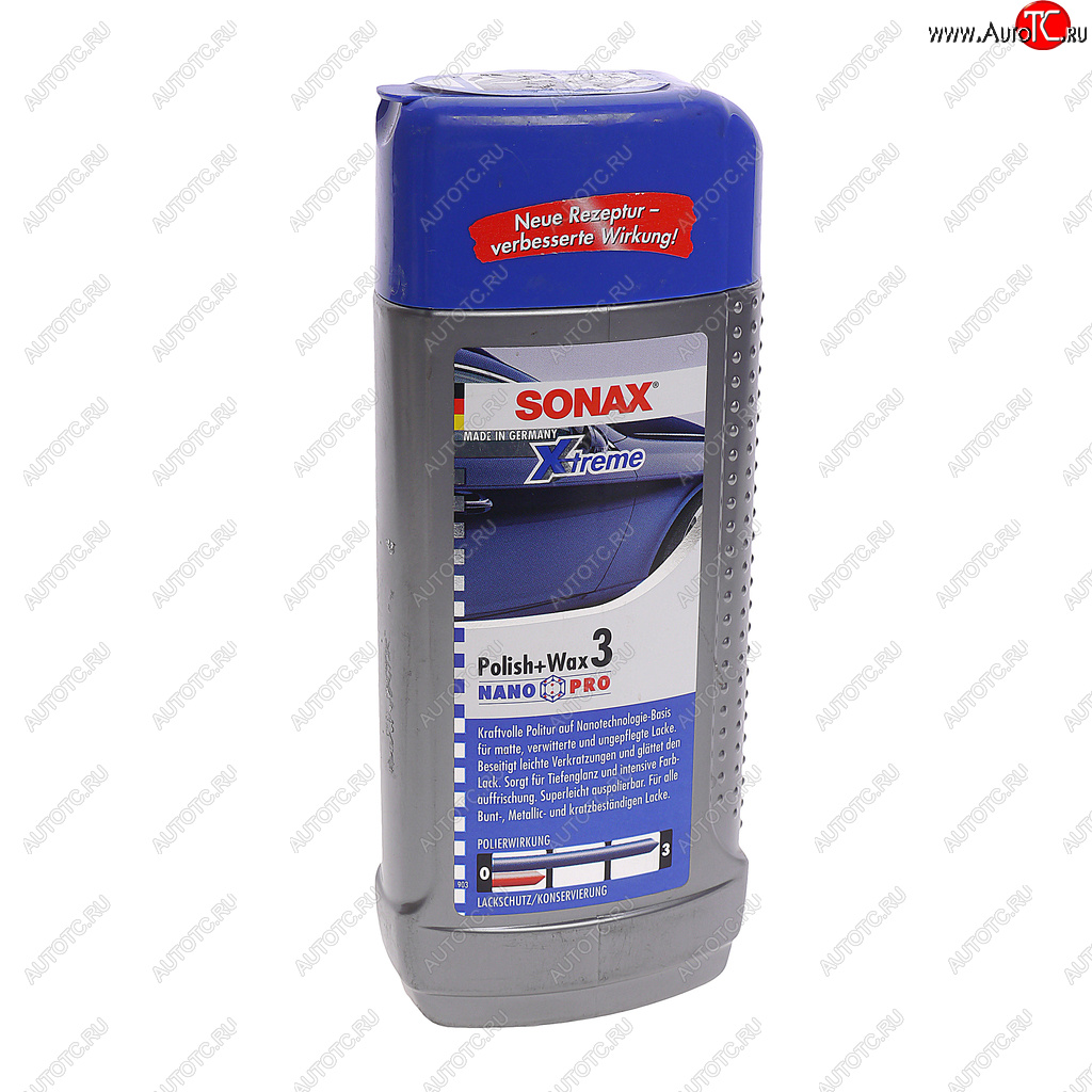 1 349 р. Полироль кузова для старых покрытий X-TREME №3 250 мл SONAX SONAX 202100  с доставкой в г. Воронеж