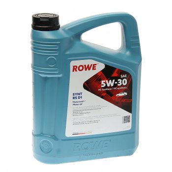5 849 р. Масло моторное HIGHTEC SYNT RS D1 SPRCSNGF-56A 5W30 синт.4л ROWE ROWE 20212-0040-99  с доставкой в г. Воронеж. Увеличить фотографию 1