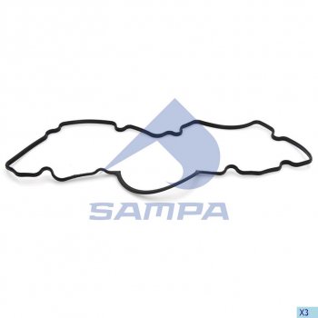 329 р. Прокладка MERCEDES дв.OM401,444,A,LA крышки двигателя задней SAMPA SAMPA 202.139  с доставкой в г. Воронеж. Увеличить фотографию 1