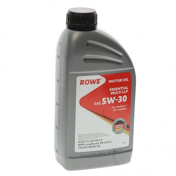 1 879 р. Масло моторное ESSENTIAL MULTI LLP 5W30 синт.1л ROWE ROWE 20238-177-2a  с доставкой в г. Воронеж. Увеличить фотографию 1