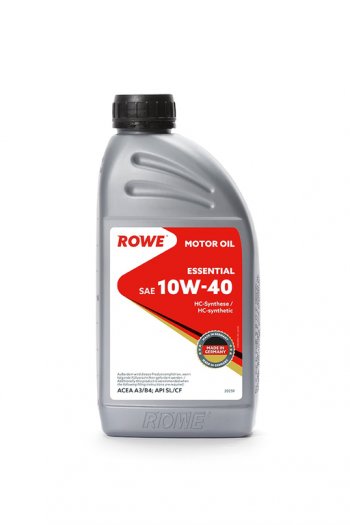 899 р. Масло моторное ESSENTIAL SLCFA3B4 10W40 псинт.1л ROWE ROWE 20259-177-2а  с доставкой в г. Воронеж. Увеличить фотографию 3