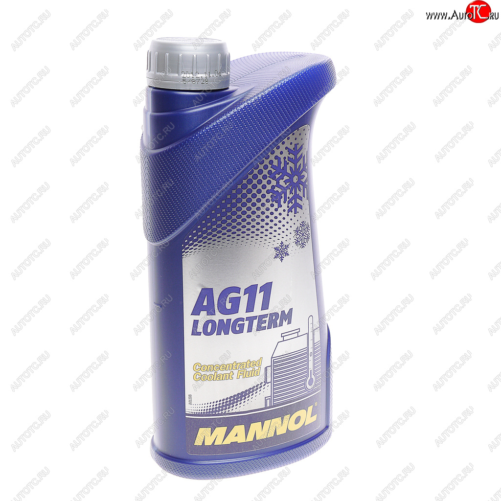 529 р. Антифриз синий концентрат 1л AG11 Longterm IAT 4111 MANNOL MANNOL 2030  с доставкой в г. Воронеж