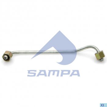 389 р. Трубка топливная MERCEDES дв.OM501,502 высокого давления SAMPA SAMPA 203.057  с доставкой в г. Воронеж. Увеличить фотографию 1