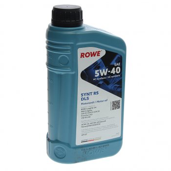 1 529 р. Масло моторное HIGHTEC SYNT RS DLS SNCFC2C3 5W40 синт.1л ROWE ROWE 20307-0010-99  с доставкой в г. Воронеж. Увеличить фотографию 1