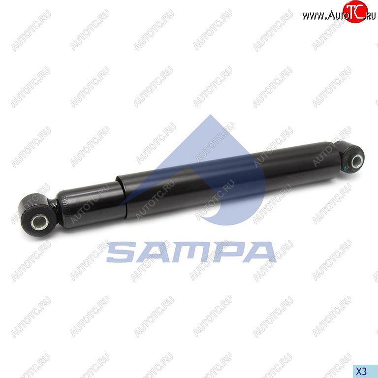 2 599 р. Амортизатор MERCEDES Atego передний (410692 14х50 14х40 OO) SAMPA SAMPA 203.191-01  с доставкой в г. Воронеж