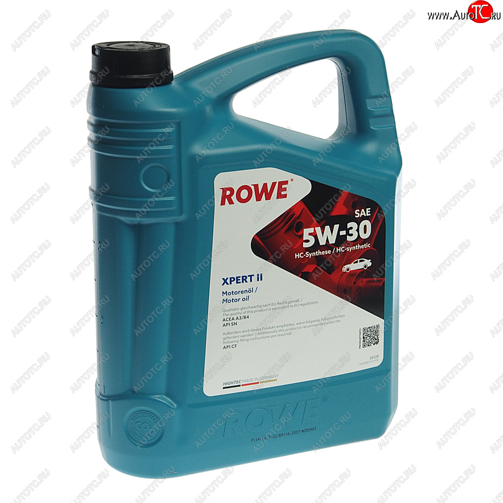 3 779 р. Масло моторное HIGHTEC EXPERT II 5W30 синт.4л ROWE ROWE 20328-0040-99 ROWE 20328-0040-99  с доставкой в г. Воронеж