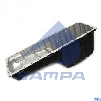 63 999 р. Поддон масляный КАМАЗ-5490 MERCEDES картера двигателя SAMPA SAMPA 203.464  с доставкой в г. Воронеж. Увеличить фотографию 1