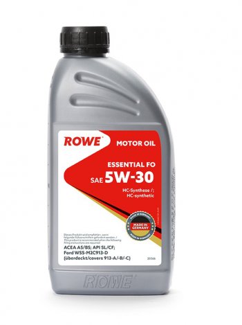 1 599 р. Масло моторное ESSENTIAL A5B5 SLCF 5W30 синт.1л ROWE ROWE 20366-177-2а  с доставкой в г. Воронеж. Увеличить фотографию 2
