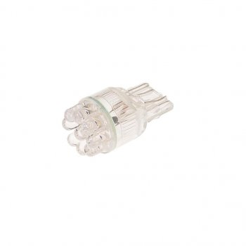 103 р. Лампа светодиодная 24V W21W W3x16d бесцокольная 9 светодиодов Red MEGAPOWER MEGAPOWER-AUTOMOTIVE 20381r-24  с доставкой в г. Воронеж. Увеличить фотографию 2