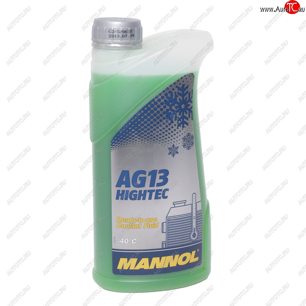 379 р. Антифриз зеленый -40C 1л AG13 Hightec HOAT 4013 MANNOL MANNOL 2040  с доставкой в г. Воронеж
