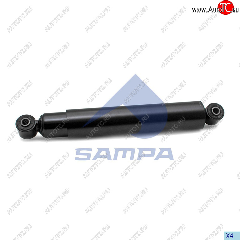 3 299 р. Амортизатор MERCEDES Actros передний (479.5802.5 16х50 16х50 ОО) SAMPA SAMPA 204.181-01  с доставкой в г. Воронеж