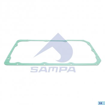 1 189 р. Прокладка MERCEDES дв.OM501 картера масляного SAMPA SAMPA 204.373  с доставкой в г. Воронеж. Увеличить фотографию 1