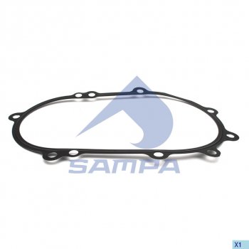 769 р. Прокладка КАМАЗ-5490 MERCEDES дв.OM457 крышки двигателя передней SAMPA SAMPA 205.349  с доставкой в г. Воронеж. Увеличить фотографию 1