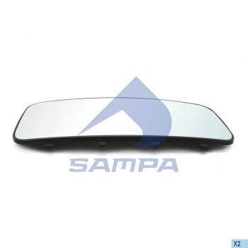 1 749 р. Элемент зеркальный КАМАЗ-5490 MERCEDES Axor с подогревом (основное) SAMPA SAMPA 206.322  с доставкой в г. Воронеж. Увеличить фотографию 1
