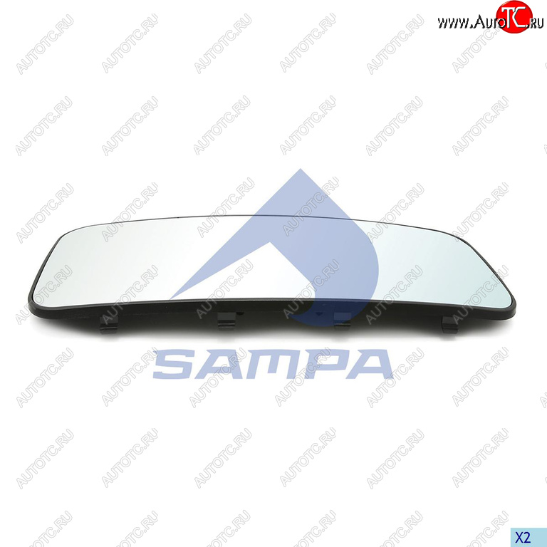 1 749 р. Элемент зеркальный КАМАЗ-5490 MERCEDES Axor с подогревом (основное) SAMPA SAMPA 206.322  с доставкой в г. Воронеж