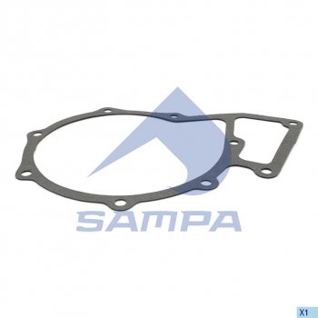 129 р. Прокладка MERCEDES дв.OM501,502A,LA насоса водяного SAMPA SAMPA 206.343  с доставкой в г. Воронеж. Увеличить фотографию 1
