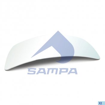 829 р. Элемент зеркальный КАМАЗ-5490 MERCEDES Axor зеркала бордюрного SAMPA SAMPA 207.373  с доставкой в г. Воронеж. Увеличить фотографию 4