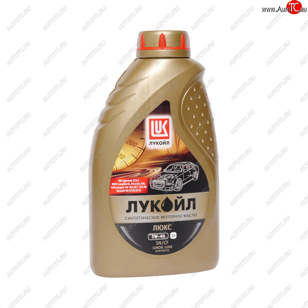 769 р. Масло моторное ЛЮКС A3B3B4SNCF 5W40 синт.1л ЛУКОЙЛ LUKOIL 207464  с доставкой в г. Воронеж