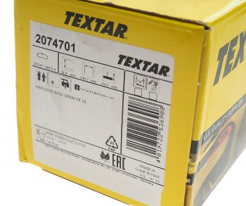 5 999 р. Колодки тормозные задние (4шт.) TEXTAR Mercedes-Benz Sprinter W901 (1995-2000)  с доставкой в г. Воронеж. Увеличить фотографию 3