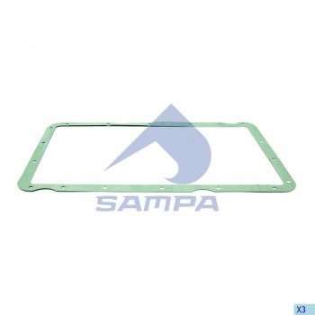 899 р. Прокладка MERCEDES Accelo (03-),Unimog (00-) картера масляного SAMPA SAMPA 208.231  с доставкой в г. Воронеж. Увеличить фотографию 1