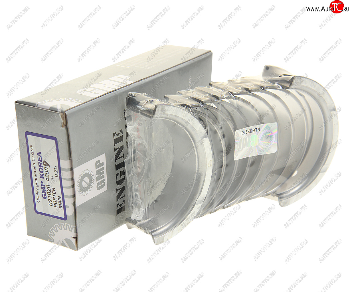 339 р. Вкладыши HYUNDAI Porter дв.D4BF коренные d+0.75 комплект (10шт.) GMP GMP 21020-42909  с доставкой в г. Воронеж