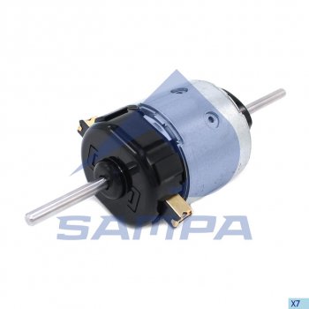 3 599 р. Мотор отопителя MAN MERCEDES VOLVO без крыльчатки SAMPA SAMPA 210.205  с доставкой в г. Воронеж. Увеличить фотографию 1