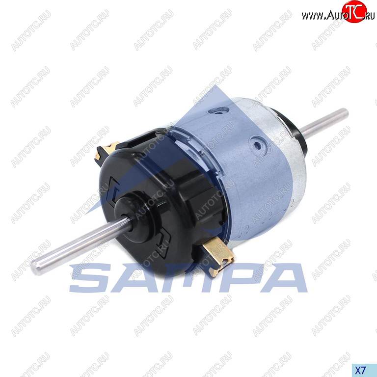 3 599 р. Мотор отопителя MAN MERCEDES VOLVO без крыльчатки SAMPA SAMPA 210.205  с доставкой в г. Воронеж