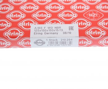 1 089 р. Сальник MERCEDES ступицы (125x150x15/13) ELRING ELRING 210.294 ELRING 210.294  с доставкой в г. Воронеж. Увеличить фотографию 4