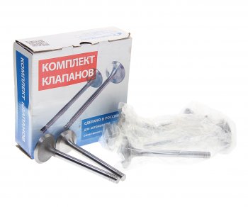 2 399 р. Клапан впусквыпуск ВАЗ-21083 комплект 8шт. AVTOSTANDART AVTOSTANDART 21080-1007010-99  с доставкой в г. Воронеж. Увеличить фотографию 1