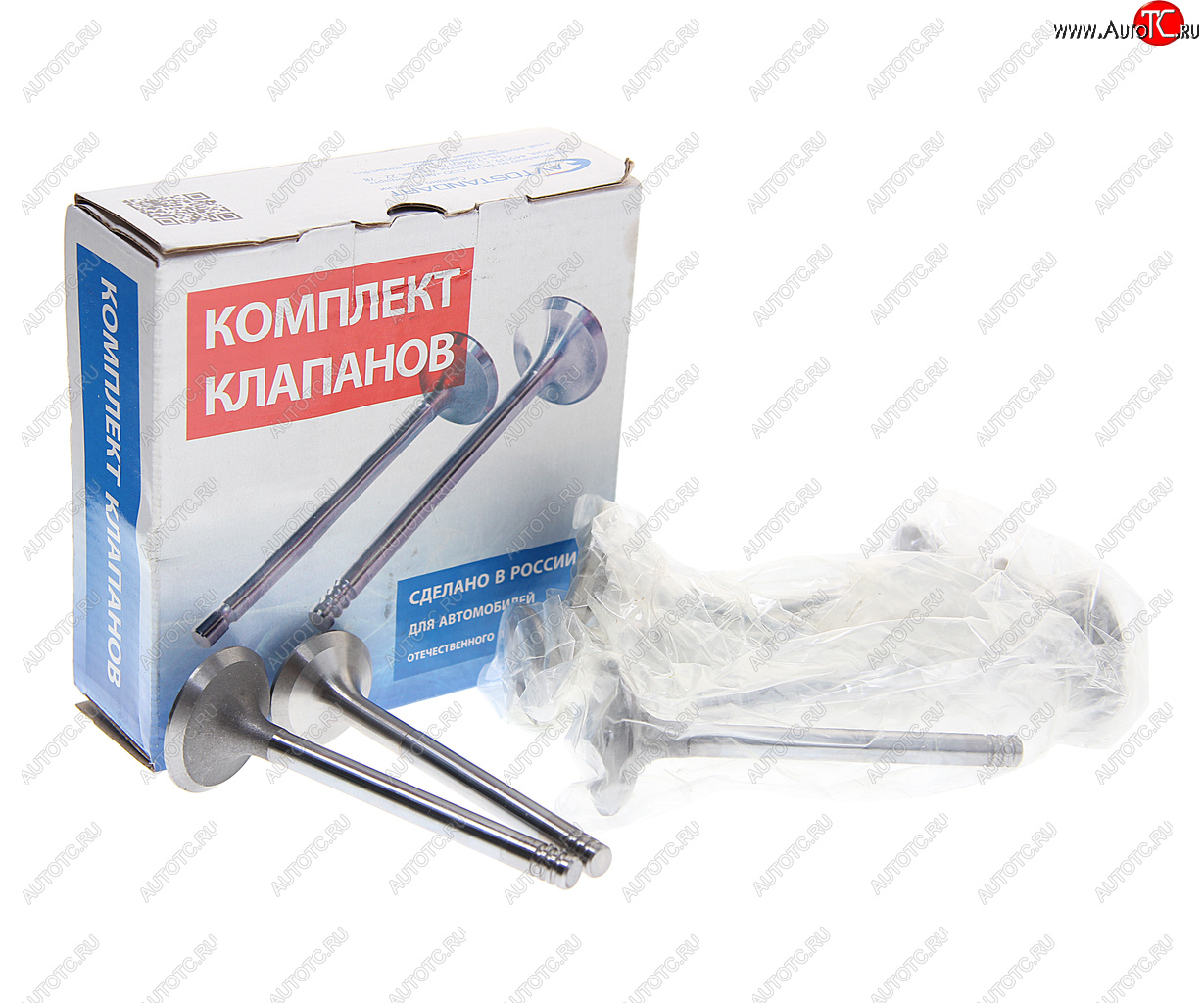 2 399 р. Клапан впусквыпуск ВАЗ-21083 комплект 8шт. AVTOSTANDART AVTOSTANDART 21080-1007010-99  с доставкой в г. Воронеж