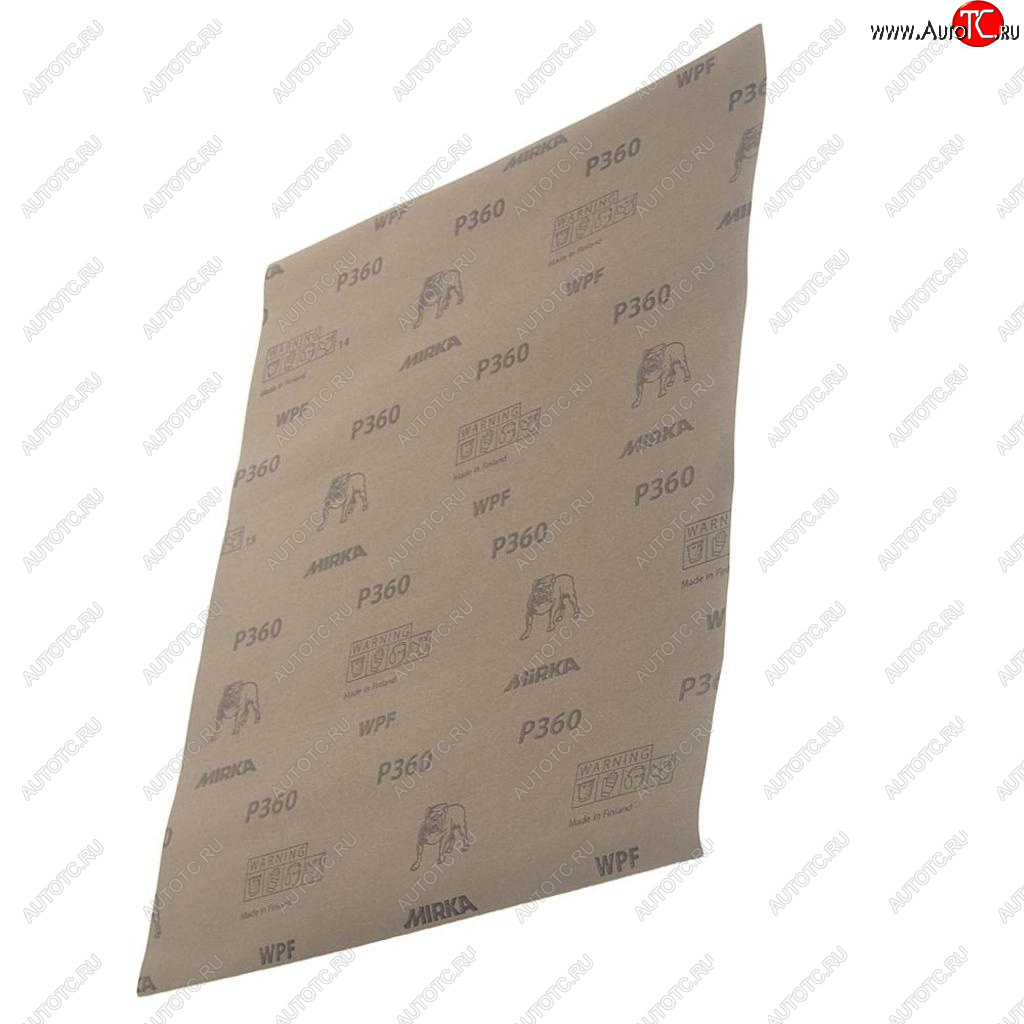 67 р. Бумага наждачная водостойкая P-360 (230х280) MIRKA MIRKA 21101050360 MIRKA 21101050360  с доставкой в г. Воронеж