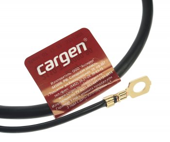 829 р. Провод АКБ - ВАЗ-2110 литая клемма CARGEN CARGEN 2110-3724080-90  с доставкой в г. Воронеж. Увеличить фотографию 3