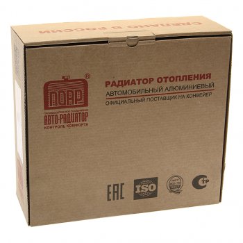2 079 р. Радиатор отопителя ГАЗ-3221,2217,2705 салона (короткий) алюминиевый ПОАР ПОАР 2112.078  с доставкой в г. Воронеж. Увеличить фотографию 4
