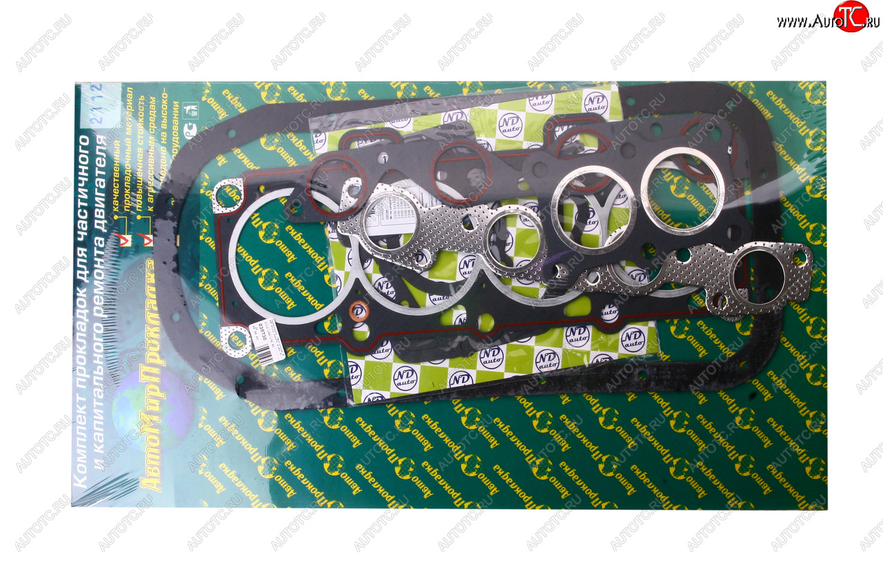 759 р. Прокладка двигателя ВАЗ-2112 комплект d=82.0 AUTOGASKET AUTOGASKET 2112-100-170 вс  с доставкой в г. Воронеж