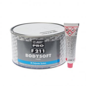 1 369 р. Шпатлевка полиэфирная SOFT 211 1.8кг BODY BODY 2112300012  с доставкой в г. Воронеж. Увеличить фотографию 1