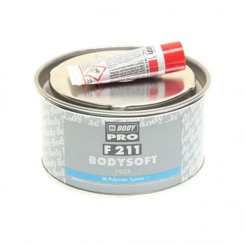 479 р. Шпатлевка полиэфирная SOFT 211 0.38кг BODY BODY 2112300050  с доставкой в г. Воронеж. Увеличить фотографию 1