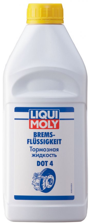 1 759 р. Жидкость тормозная DOT-4 1л LIQUI MOLY LIQUI MOLY 21157  с доставкой в г. Воронеж. Увеличить фотографию 1
